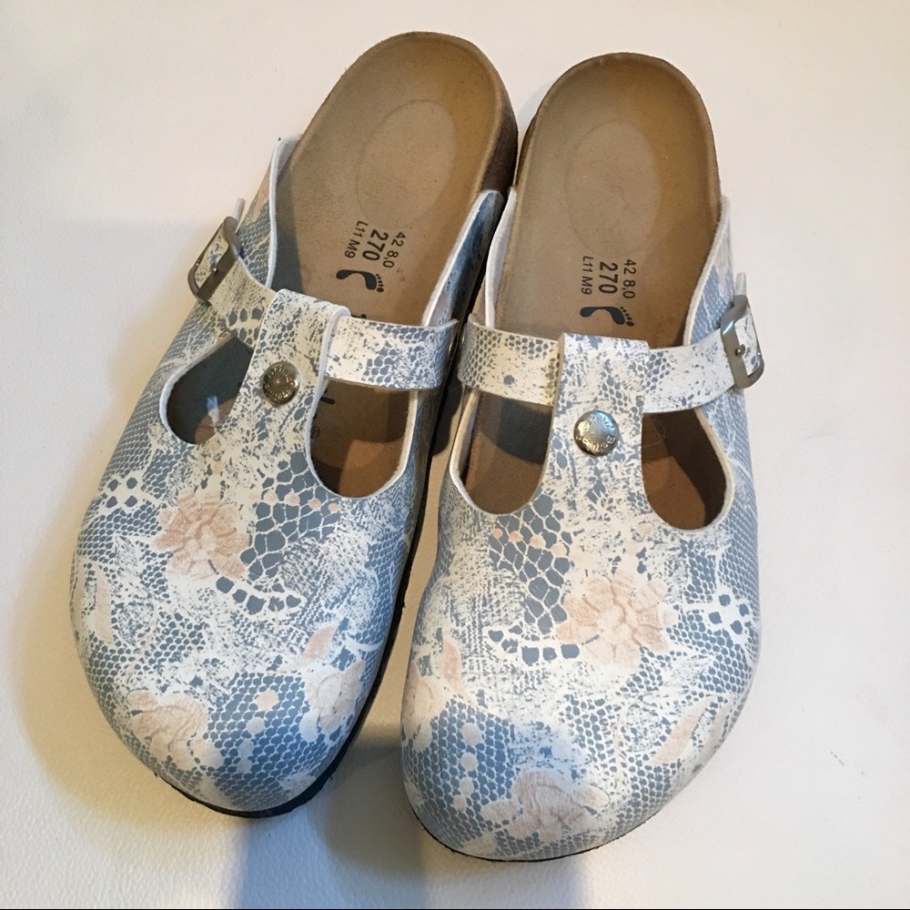Birkenstock’s with Lace pattern